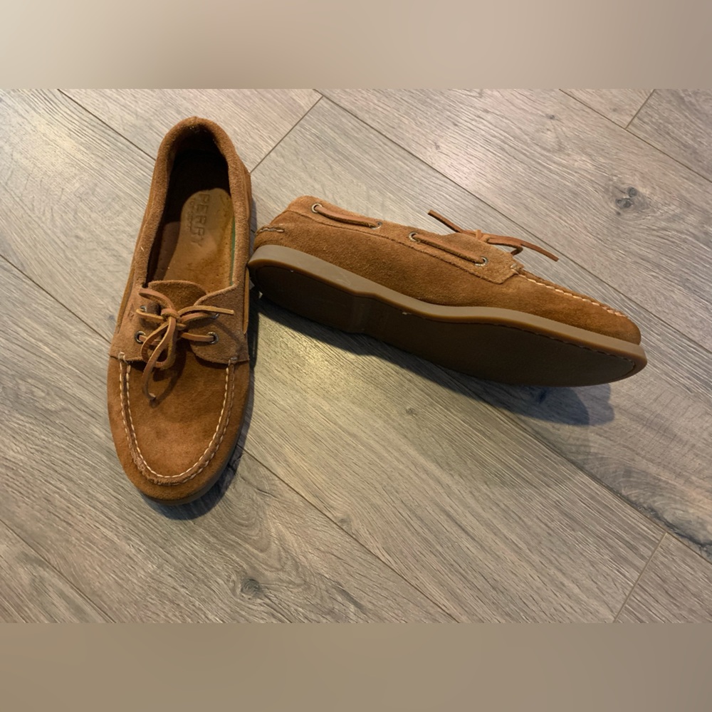 Mens Leather Sperrys - 12